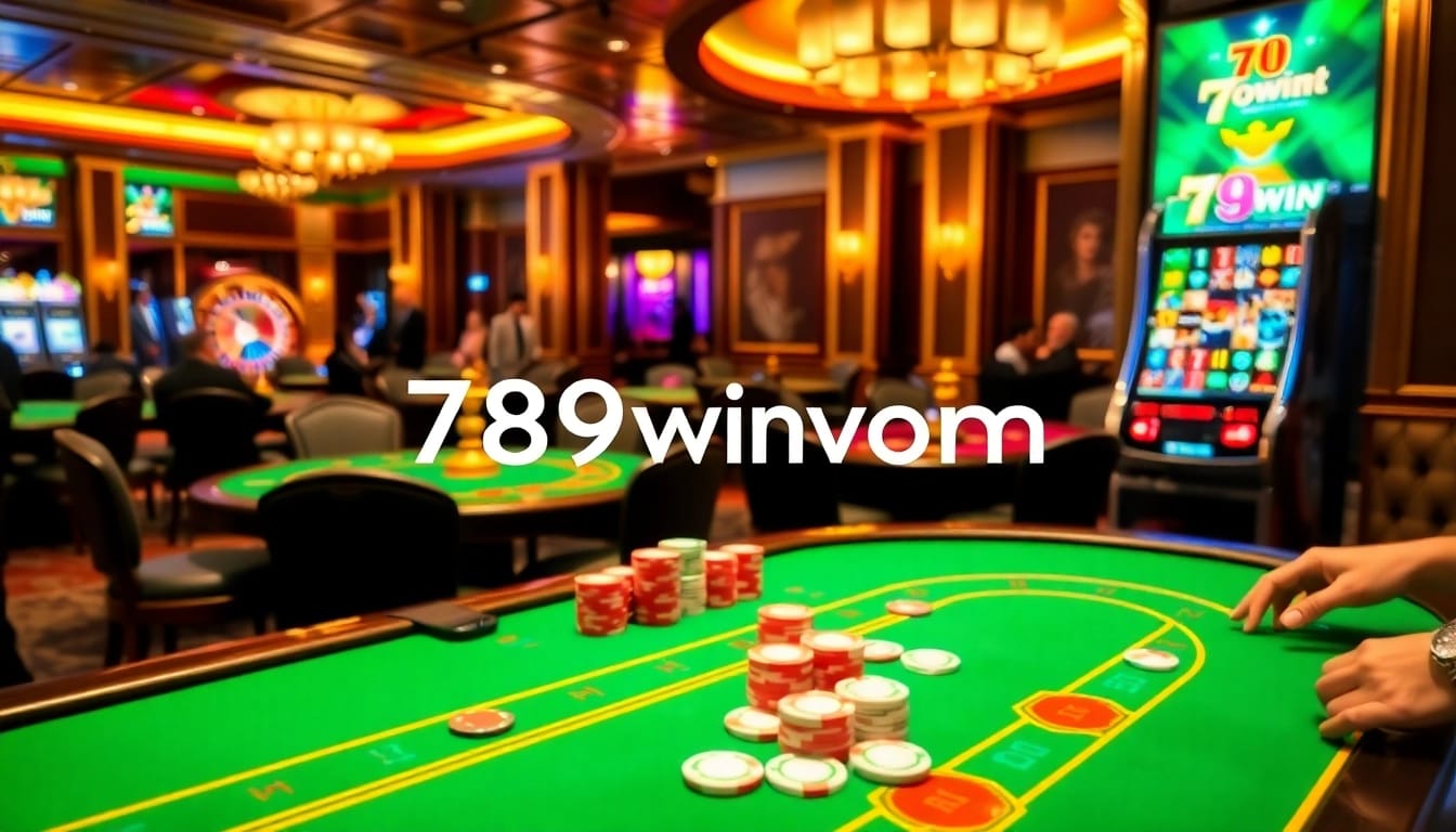 Experience thrilling gambling at 789win vom with vibrant casino games, poker tables, and exciting slot machines.