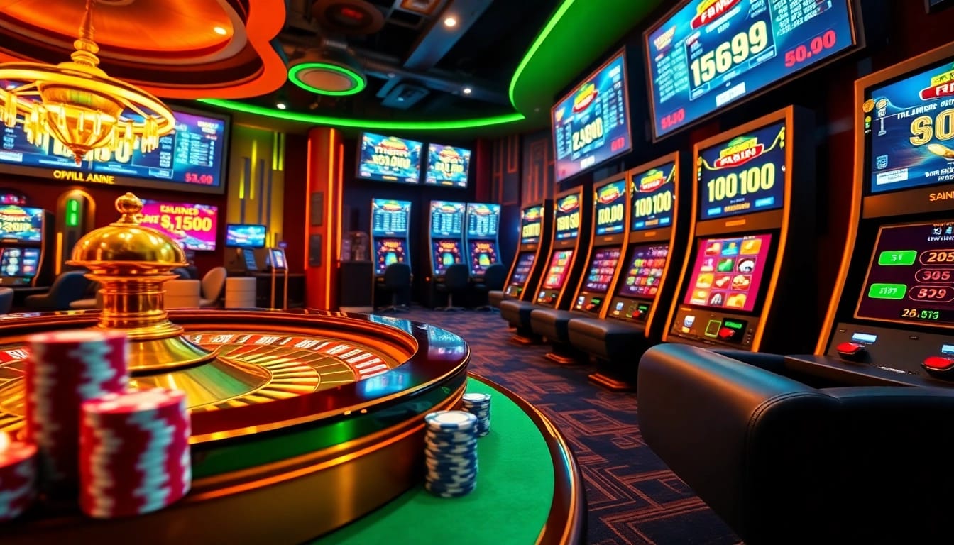 Witness the thrilling experience of lodetructuyen as players engage in exciting casino games with vibrant visuals.
