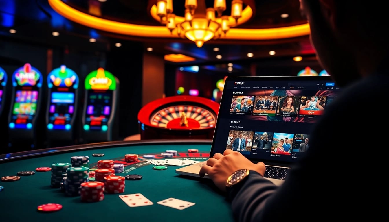 Experience excitement at CM88 as players engage with vibrant casino games and online betting.