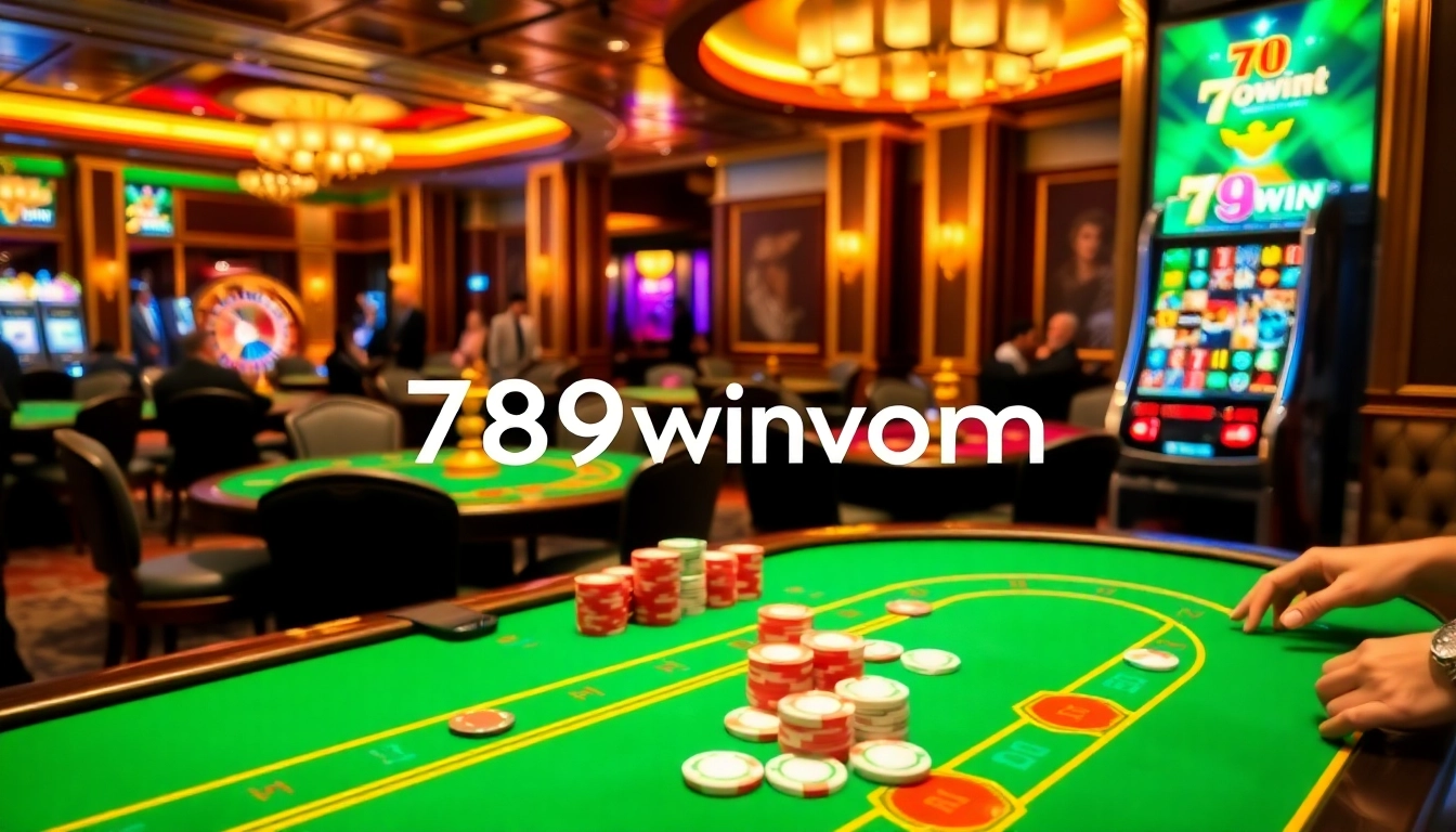 Experience thrilling gambling at 789win vom with vibrant casino games, poker tables, and exciting slot machines.