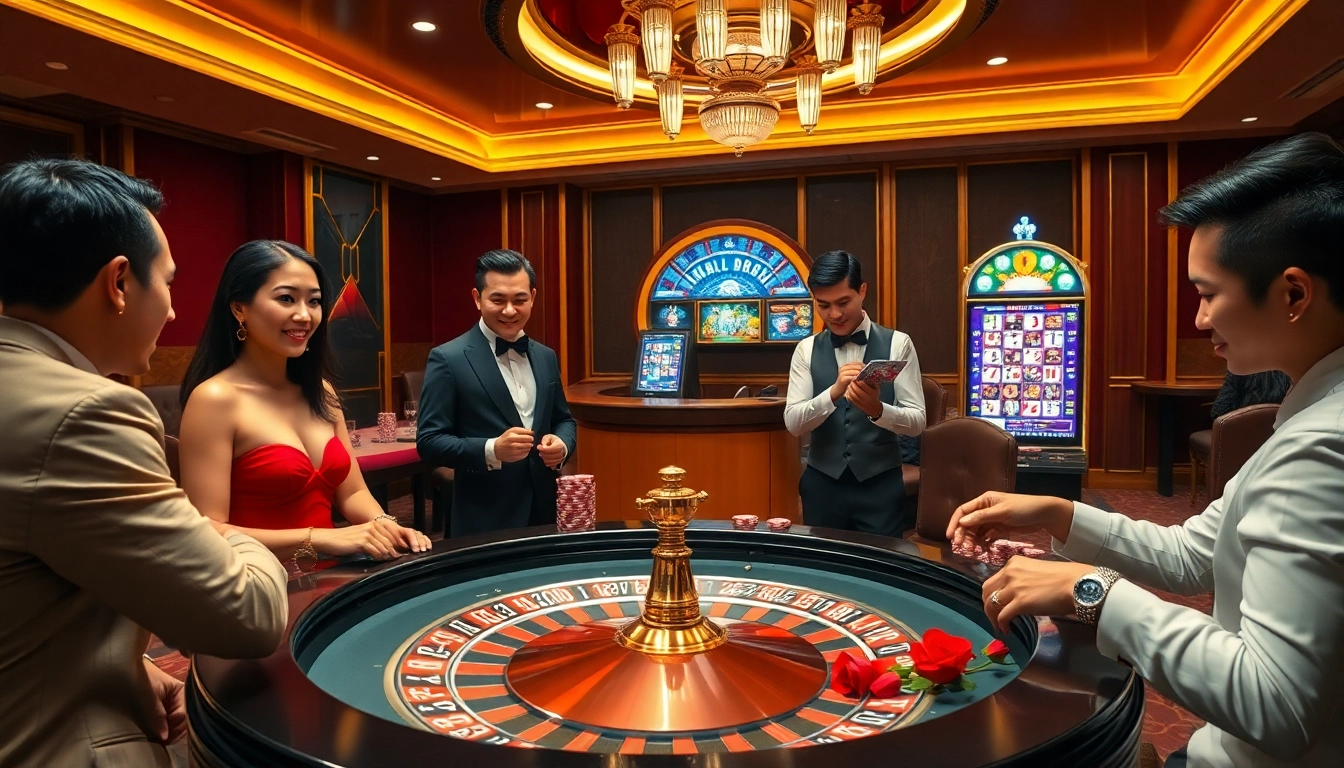 Engaging scene of a casino table with heartfelt moments in truyện tranh ngôn tình style.