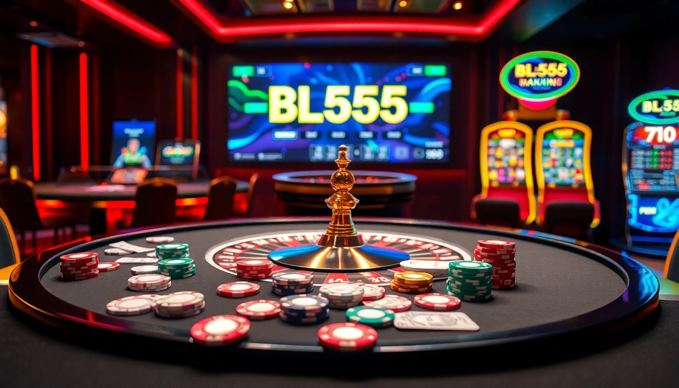 Sinta a emoção de jogar no cassino online BL555, com mesas de luxo e caça-níqueis vibrantes.