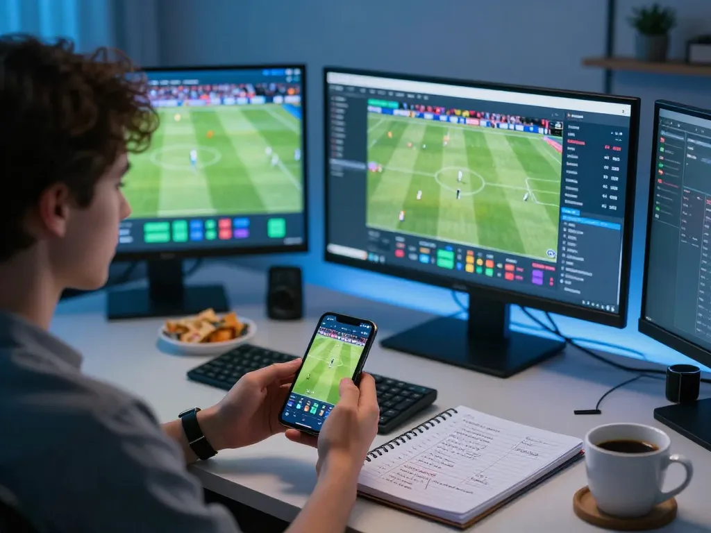 Engage in soccerbetting strategies while enjoying live matches at home.