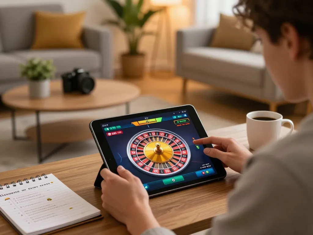 Experience dynamic gameplay on 789win's online roulette platform with an engaging home setup