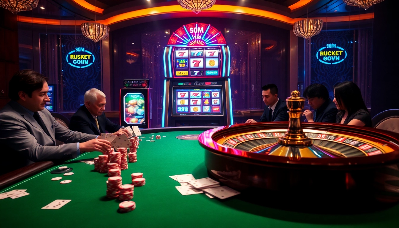 Experience the excitement at nhà cái 69vn with a high-stakes poker game in a luxurious casino setting.
