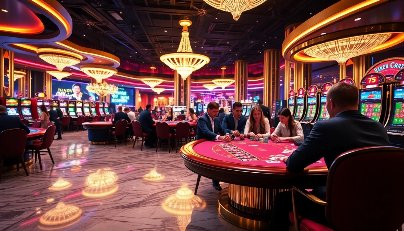Experience the thrill of high-stakes poker and vibrant casino action at https://kjc.ac/.