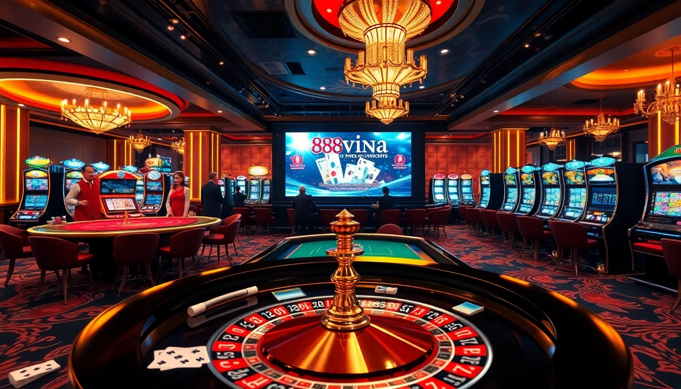 Engage in thrilling gambling experiences at https://888vina.com/ with exciting casino games and vibrant visuals.