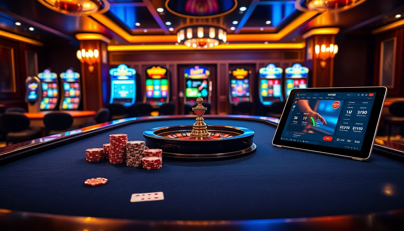 Engaging https://hm88.cafe/ poker game action with professional chip stacking and live betting interface