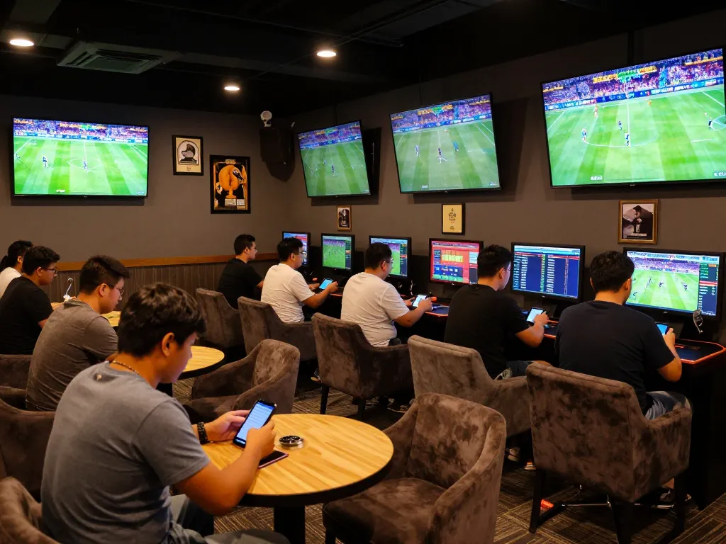 Bongdallu enhances sports betting experience with real-time insights in lively lounge.