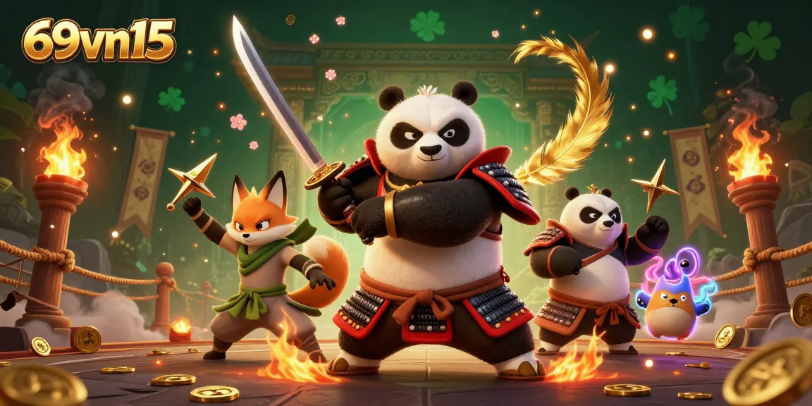 Experience thrilling gameplay at 69vn15 with our dynamic casino characters and vibrant action.