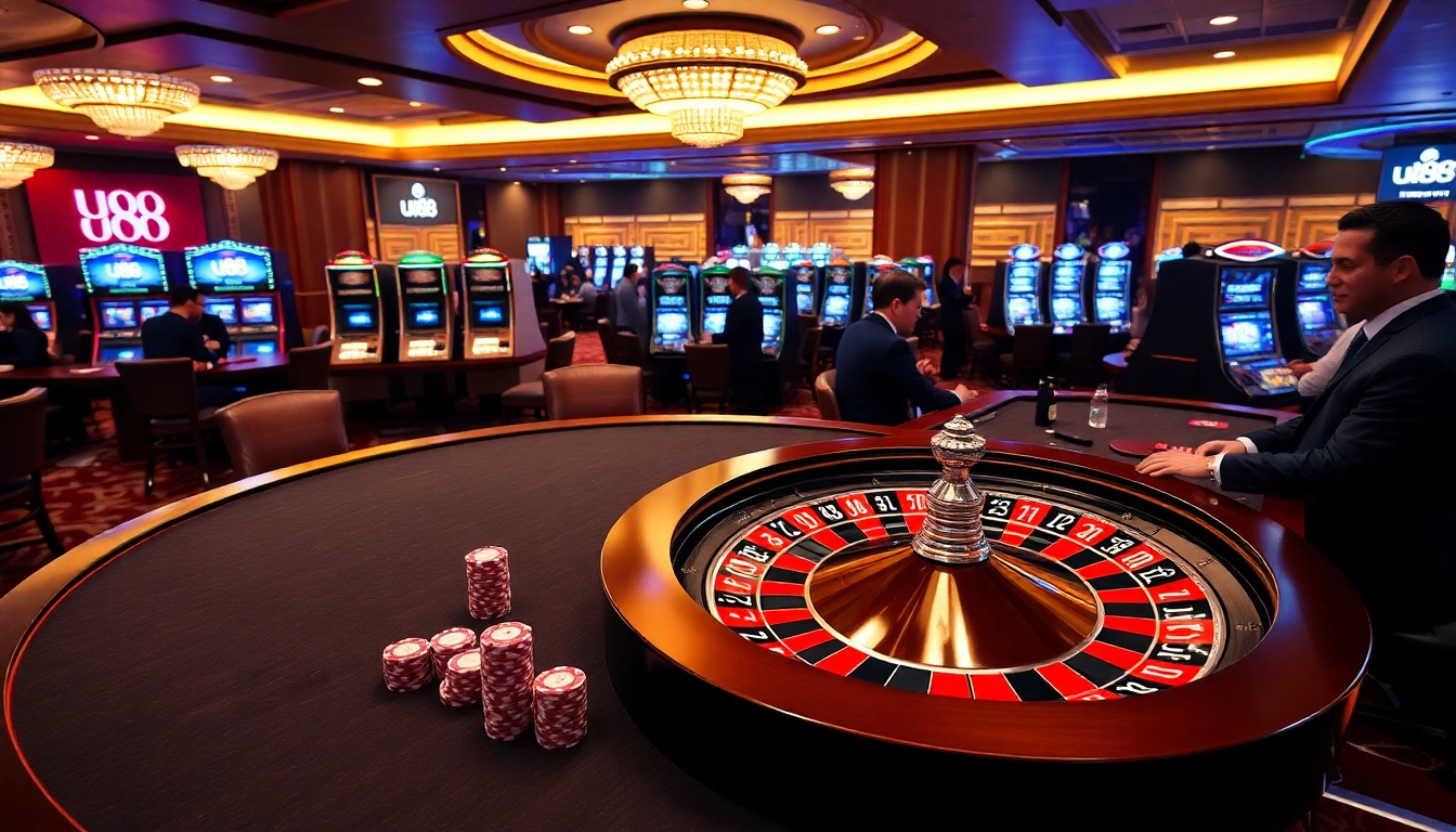 Experience the excitement of uu88 with thrilling casino games and high-stakes poker action.