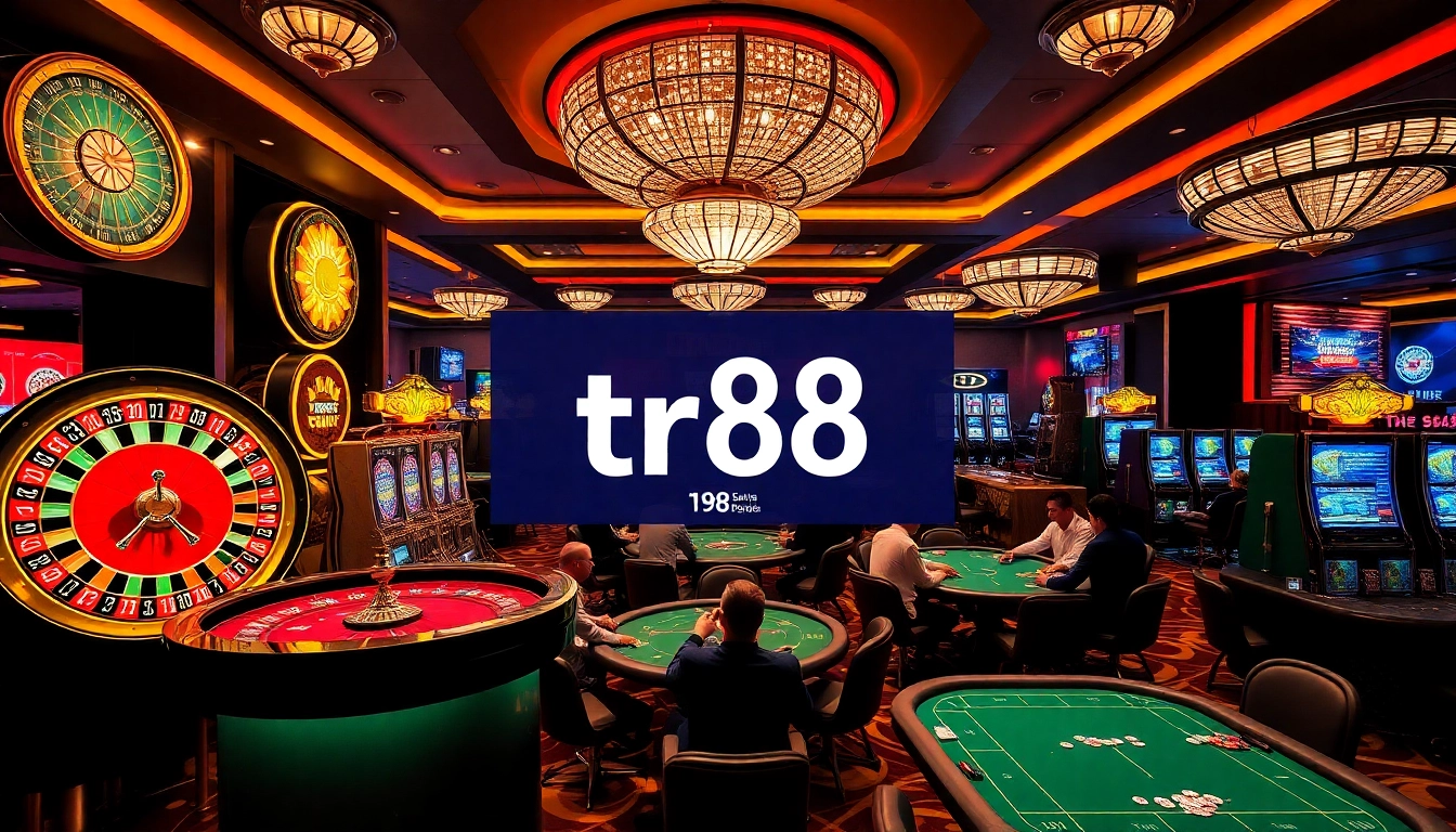 Experience thrilling action at tr88 casino with dynamic games and vibrant casino atmosphere.