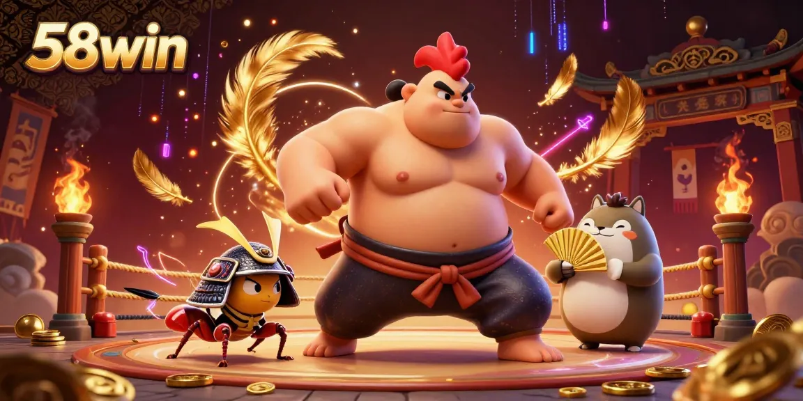 Experience thrilling gameplay at 58win with a dynamic scene featuring vibrant characters and energetic elements.