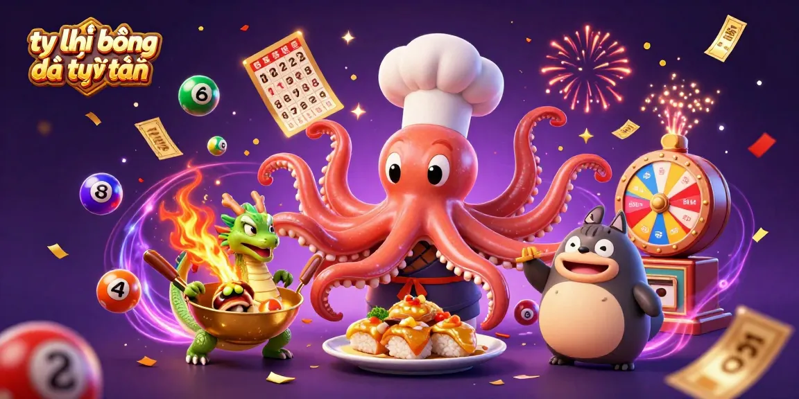 Experience thrilling tỷ lệ bóng đá trực tuyến with dynamic illustrations of engaging casino action and lively characters.