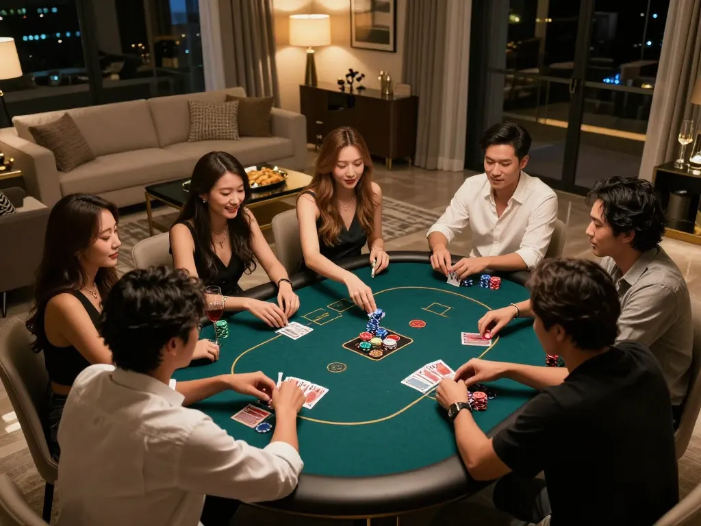 Engage in fun poker gameplay with friends at home while exploring atq com for more betting strategies.