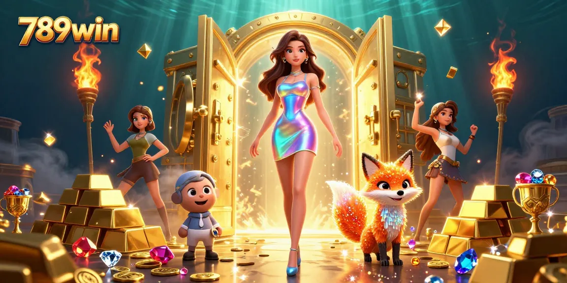 Engage with 789win's vibrant casino world, featuring interactive gaming elements and captivating treasure.
