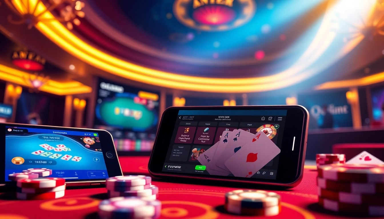 Explore the exciting online gaming world of vvvwin88.live showcasing casino games on mobile devices.