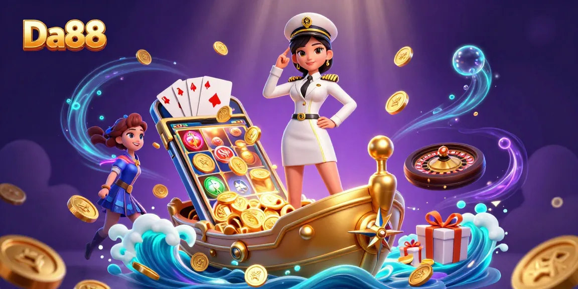 Experience thrilling gameplay with Da88 at a vibrant online casino featuring rich 3D visuals.
