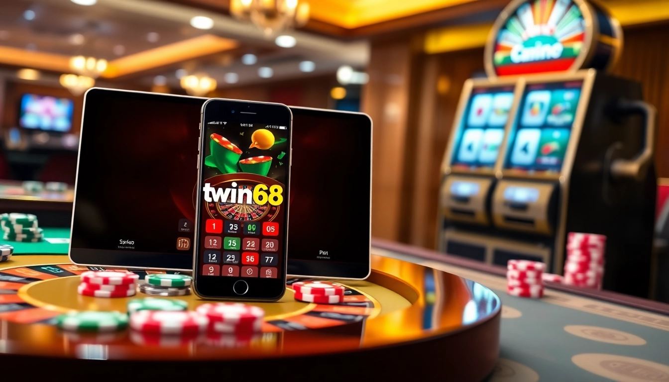 Play exciting games on twin68 ios with immersive visuals and vibrant gambling elements.