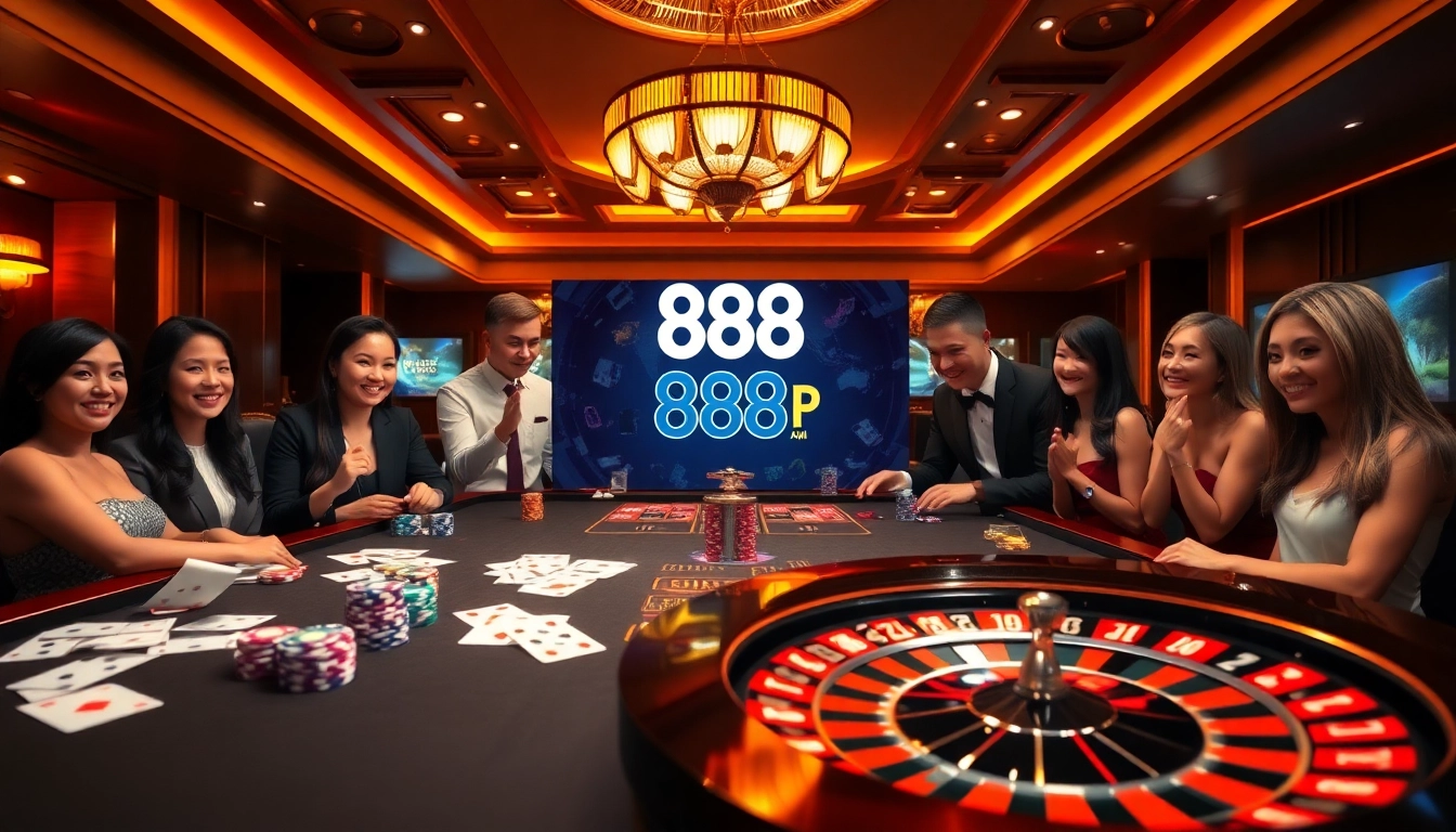 Experience the thrill of winning at 888P's vibrant online casino.