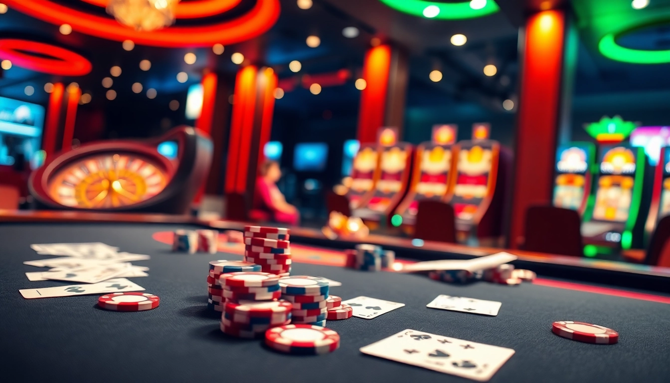 Engaged player enjoying a thrilling game at LUCK8 casino table with exciting action.
