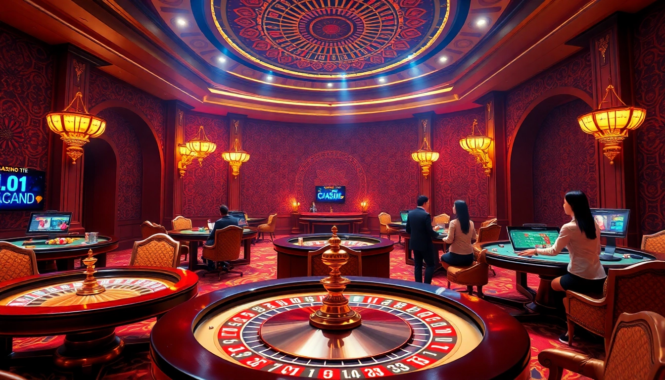 Experience the thrill of u31 ทางเข้า in a luxurious Indian-themed casino environment with vibrant visuals and engaging gameplay.