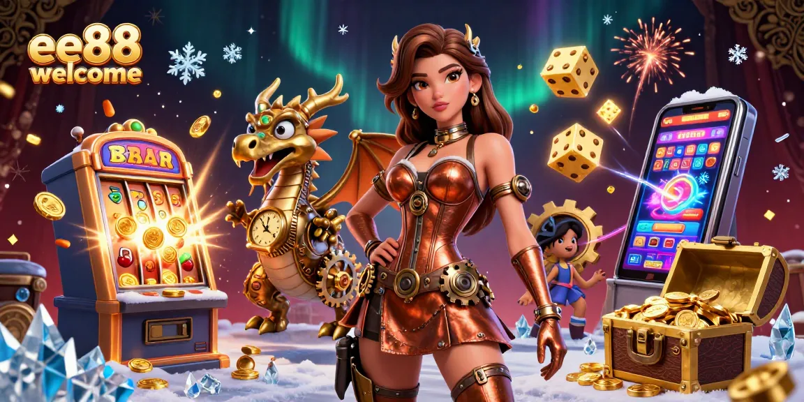 Spin the reels with ee88 welcome, experiencing the thrill of casino jackpots and vibrant gaming action.