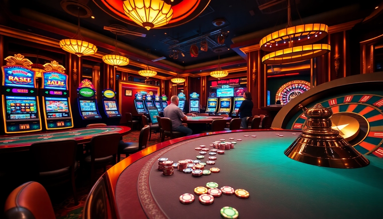 Experience thrilling games at King 88, with vibrant slots and luxurious casino tables.
