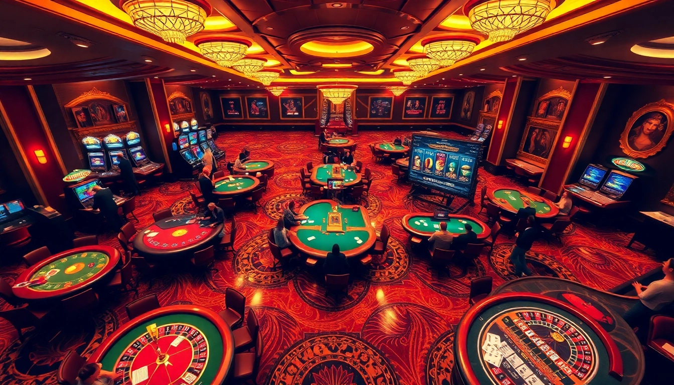 Enjoying thrilling games at https://e2bet-games.org with vibrant casino visuals and engaging betting tables.