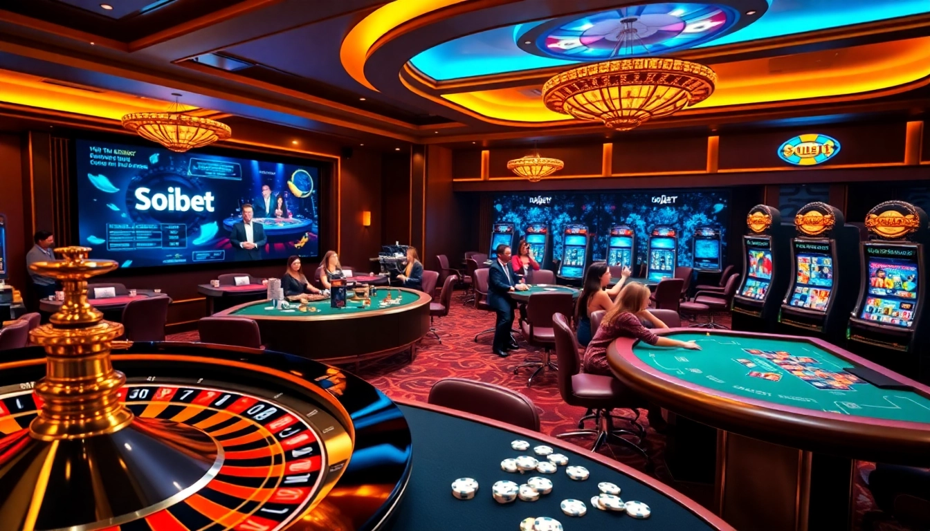 Experience thrilling gameplay at SOIBET with dynamic casino activities and modern interfaces.