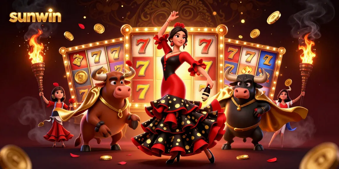 Experience thrilling wins at Sunwin with vibrant slot games and a dynamic 3D atmosphere.