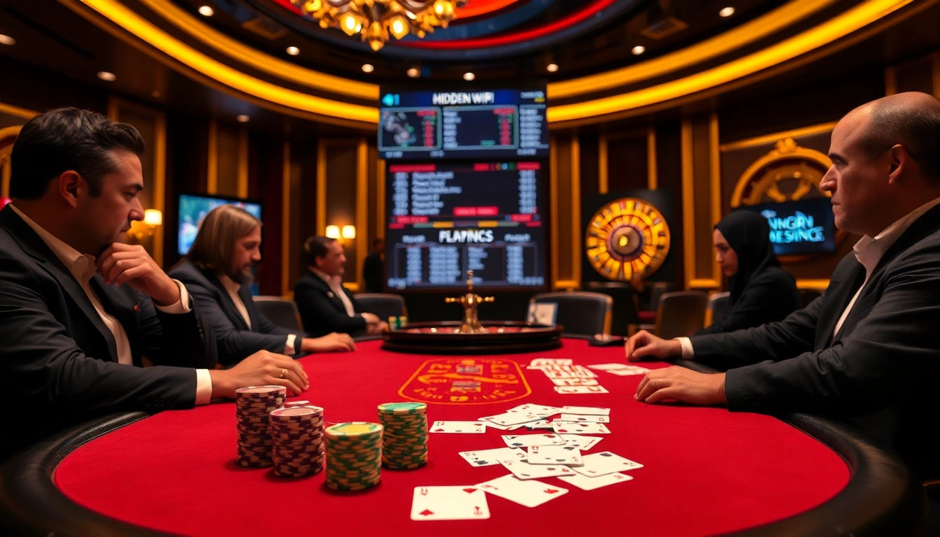 Winning strategies illustrated on the hidden wiki at a high-stakes poker table.