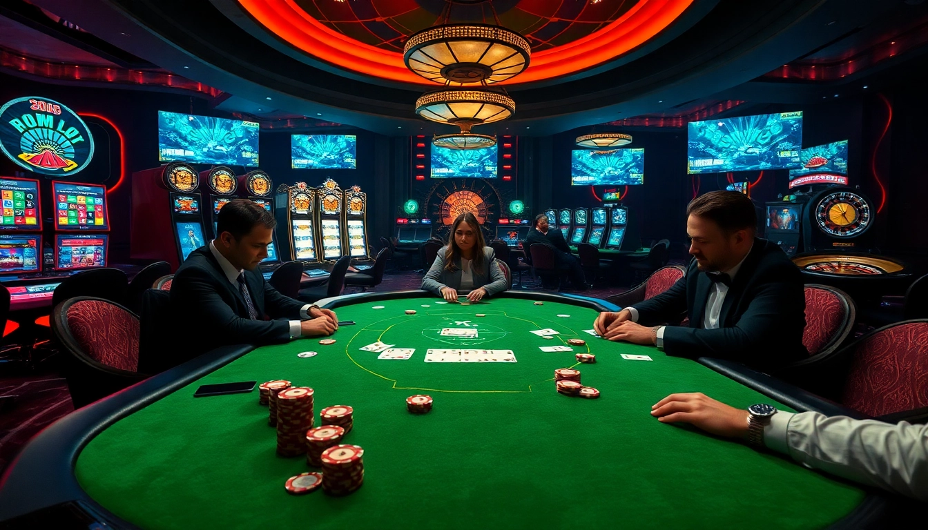 Experience high-stakes poker at https://nk88zz.bio/ with vibrant chips and elegant casino ambiance.