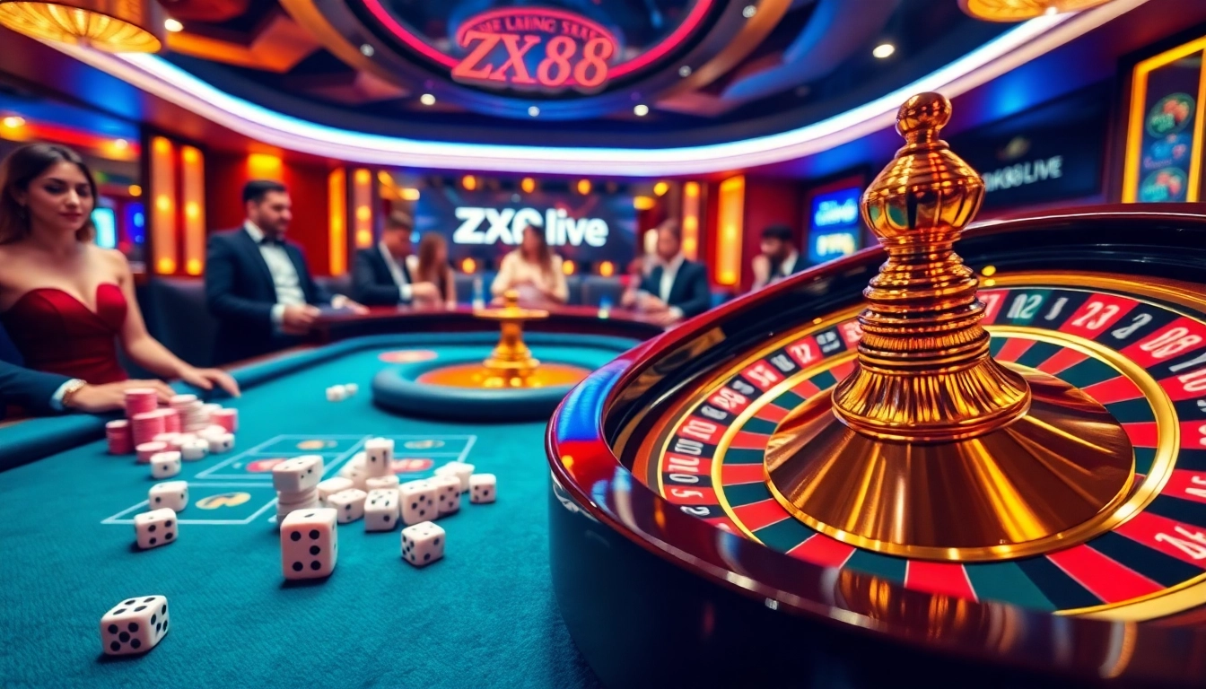 Experience thrilling gambling moments at https://zx88.live/ with exciting roulette action and vibrant casino atmosphere.