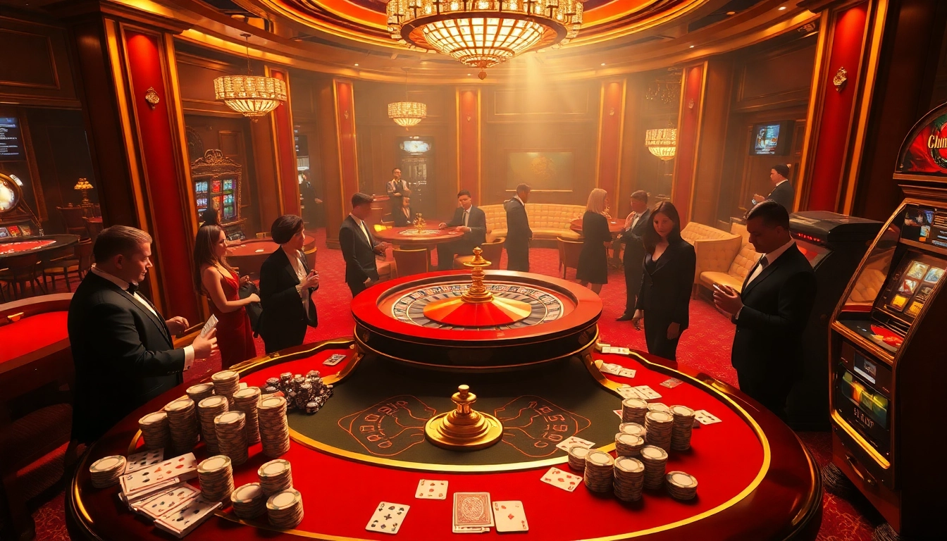 Players enjoying thrilling roulette action at the luxurious go8 casino.