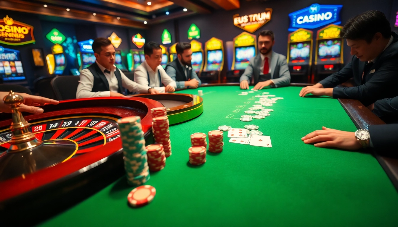 Experience the thrill of winning at EU9 casino Malaysia with vibrant tables and exciting gameplay.