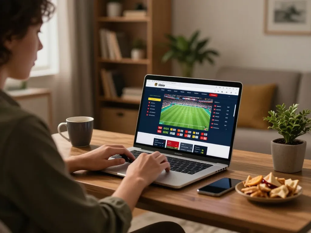 Engage in strategic sports betting at https://mm88.reisen/ with an exciting live odds display in a cozy home setting.
