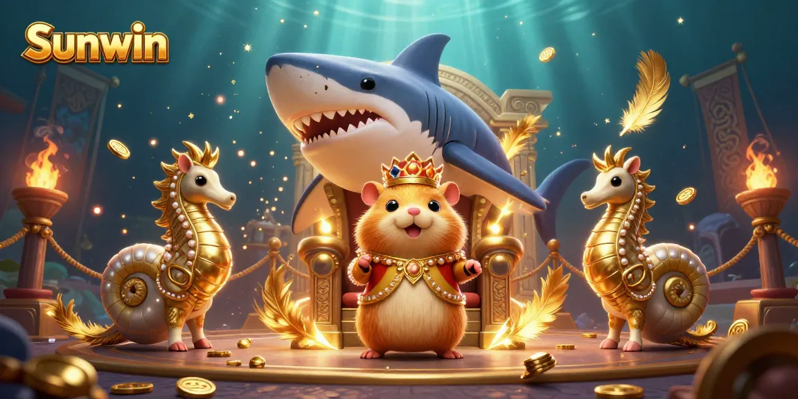 Experience thrilling bets at Sunwin's exciting golden hamster kingdom with immersive casino elements.