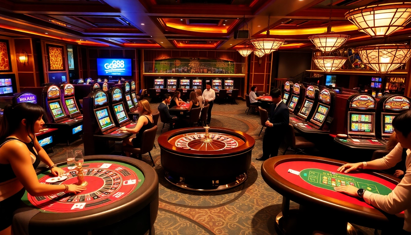 Experience the thrill of gambling excitement at https://gg88.cn.com/ with vibrant casino tables and players.