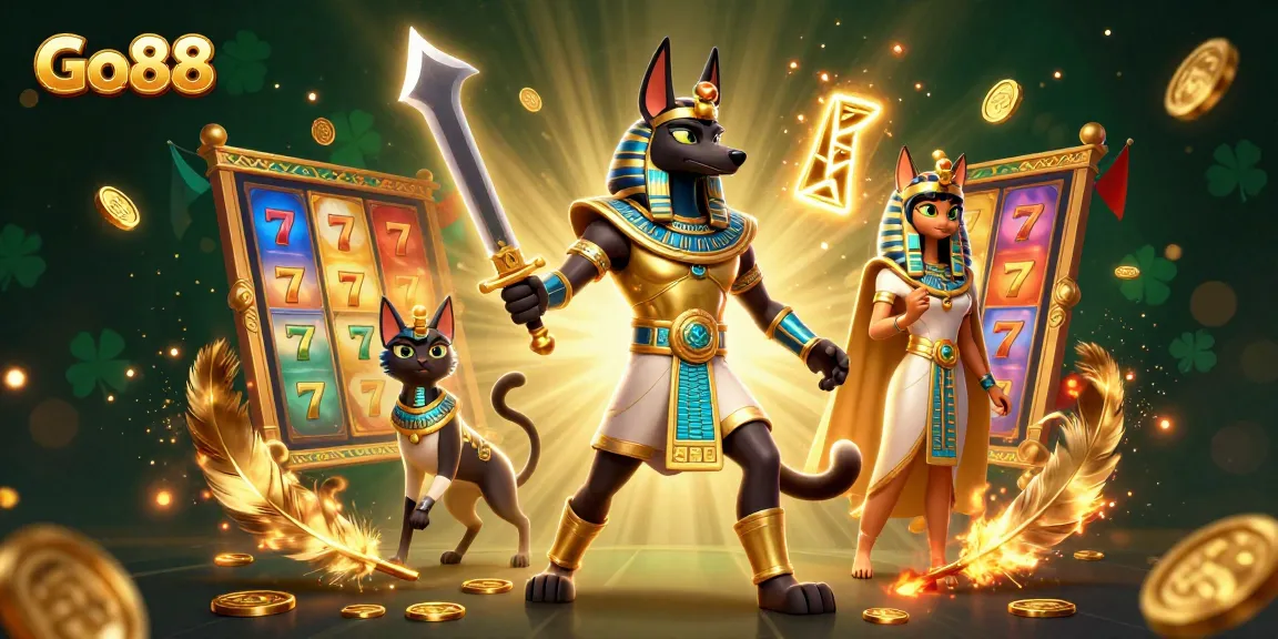 Experience the thrill of Go88 with dynamic slot games featuring legendary characters and shining treasures.