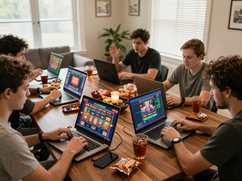 Players enjoying diverse games at nhà cái jun88, showcasing engaging online gambling atmosphere