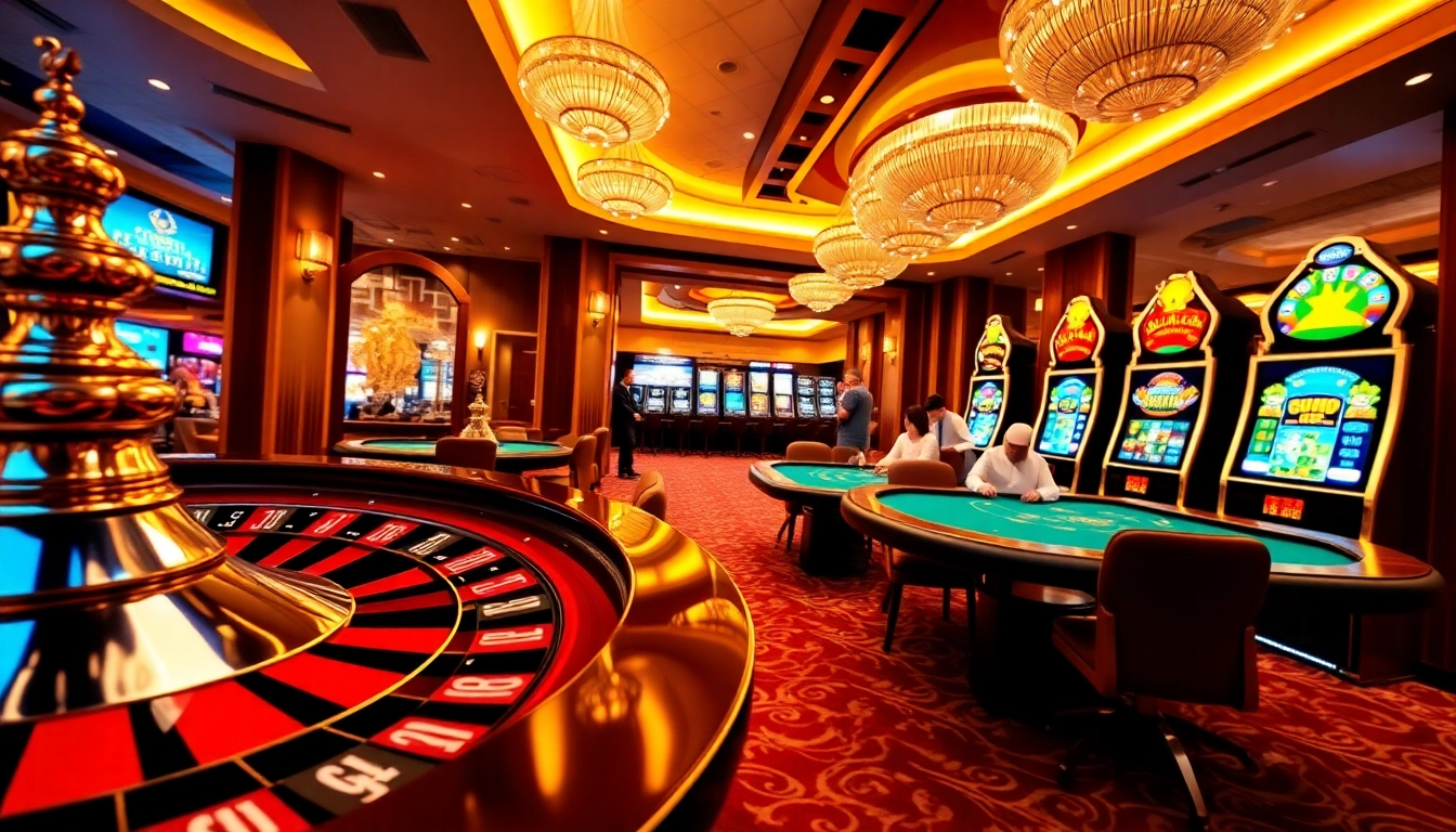 Experience thrilling gaming action at sun88 win web with roulette, poker, and vibrant slot machines.