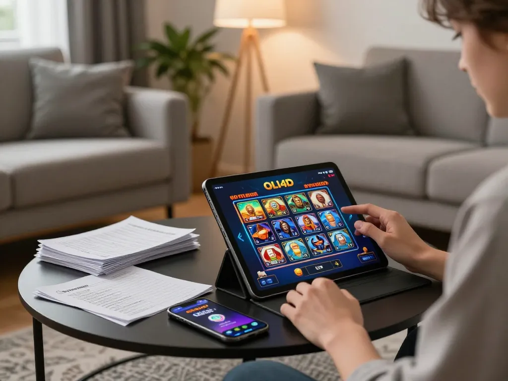Experience OLI4D alternatif with a cozy online gaming setup featuring engaging slot games.