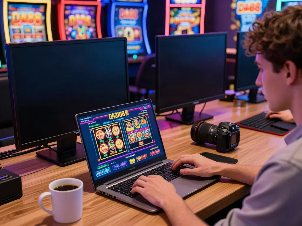 Immersive DA88 online gaming setup showcasing live betting excitement.