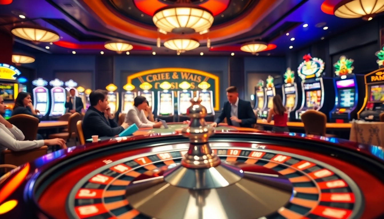 Engage in thrilling gameplay at 13win-asia.com with vibrant casino visuals and action-packed poker scenes.