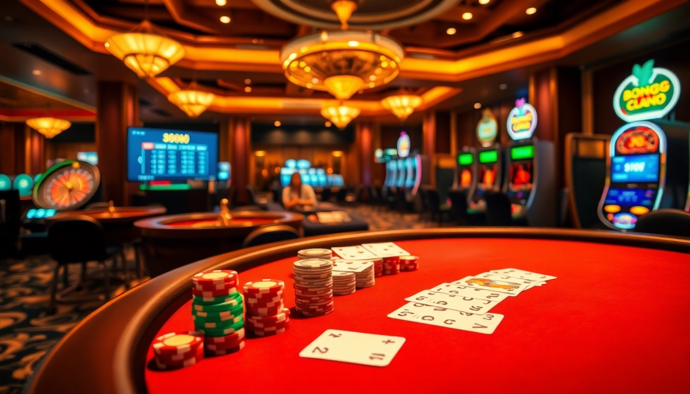 Playing on the bong88 soi kèo hôm nay platform with vibrant casino elements and betting odds displayed.