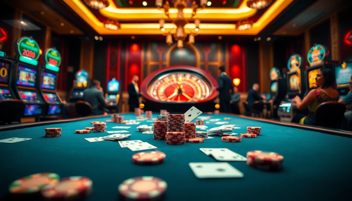 Experience thrilling wins at the XX88 casino table with poker chips and cards everywhere.