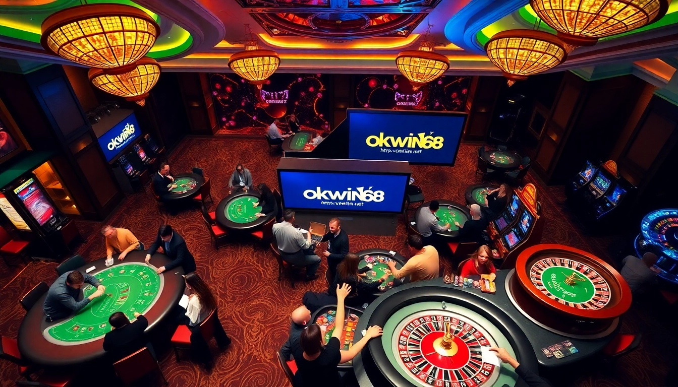 Experience the excitement of casinos at https://okwin68.net/ with vibrant gaming and thrilling action.