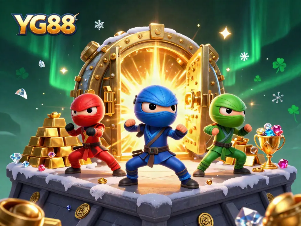 YG88 offers thrilling gameplay with vibrant gems and gold in a rich casino setting.