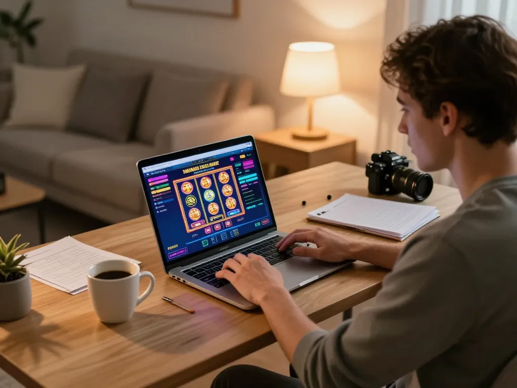 Engaging in online casino gameplay at home using 789betgo for slot games